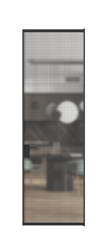 Алюминиевая дверь АЛПЛ040.01 Алюминий Черный Декоративное стекло с сеткой "Mesh silver", триплекс. Без короба чер Цена 121970 Стоимость комплекта двери включает:
1. Полотно (600/650/700/750/800/850/900/950*2000-2400 мм).
2. Короб
3. Комплект фурнитуры (2 торцевые петли и магнитный замок с ответной планкой). Фабрика дверей Волховец 8 (800) 551 43 19 Алюминиевая дверь АЛПЛ040.01 Алюминий Черный Декоративное стекло с сеткой "Mesh silver", триплекс Цена 121970 | Volhovec