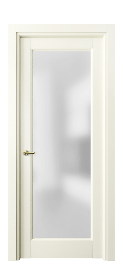 Межкомнатная дверь Toscana Rombo 6300 Бук молочно-белый Сатинированное стекло Цена 94599 ₽ | Volhovec