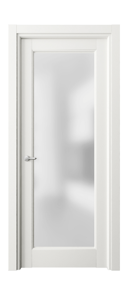 Межкомнатная дверь Тоскана Ромбо 6300 Матовый серый Сатинированное стекло Цена 94599 ₽ | Volhovec