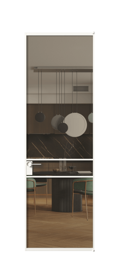 Алюминиевая дверь АЛПЛ040.02 Алюминий Белый Прозрачное бронзовое стекло, триплекс. Без короба бел Цена 120130 Стоимость комплекта двери включает:
1. Полотно (600/650/700/750/800/850/900/950*2000-2400 мм).
2. Короб
3. Комплект фурнитуры (2 торцевые петли и магнитный замок с ответной планкой). Фабрика дверей Волховец 8 (800) 551 43 19 Алюминиевая дверь АЛПЛ040.02 Алюминий Белый Прозрачное бронзовое стекло, триплекс Цена 120130 | Volhovec