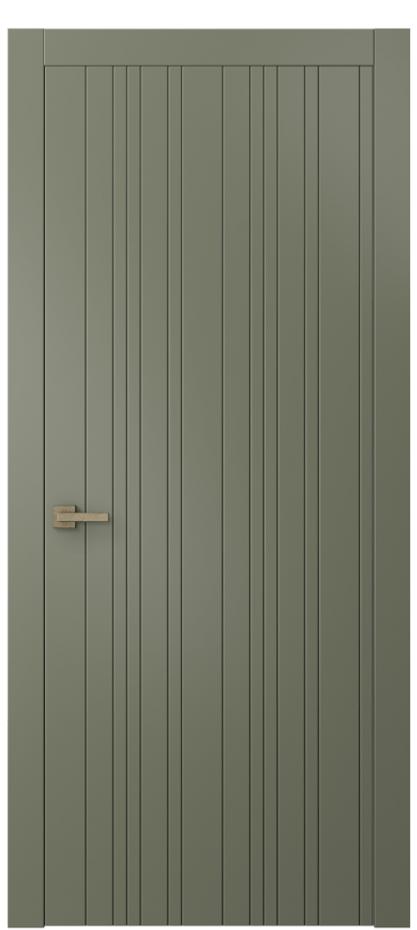 Межкомнатная дверь Linea 8051 Матовый оливковый тёмный  Цена 46239 ₽ | Volhovec