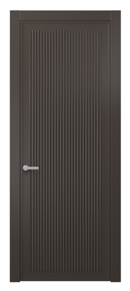 Межкомнатная дверь Alba 8642 Матовый антрацит  Цена 38399 ₽ | Volhovec