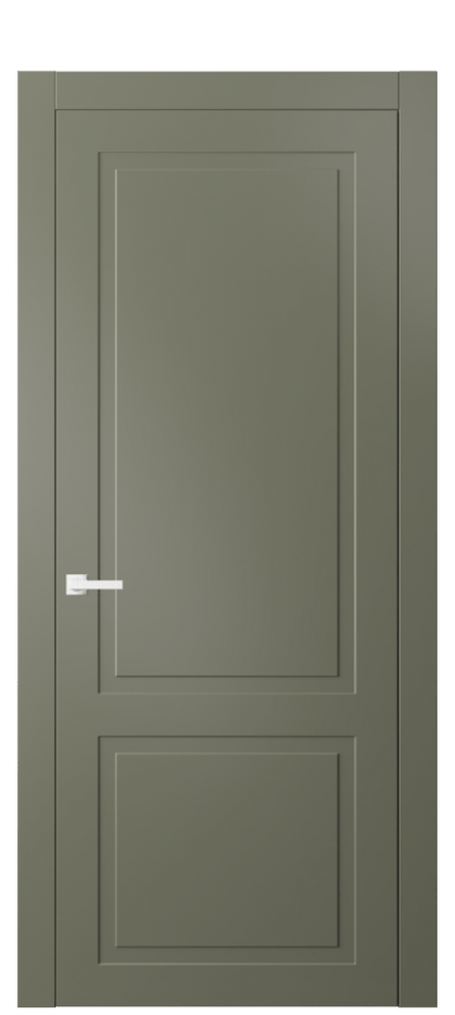 Межкомнатная дверь Neo Classic 8002 Матовый оливковый тёмный  Цена 51119 ₽ | Volhovec