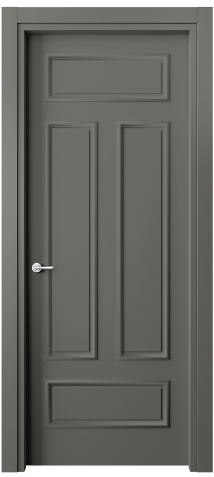 Межкомнатная дверь Paris 8143 Матовый классический серый  Цена 64799 ₽| Volhovec