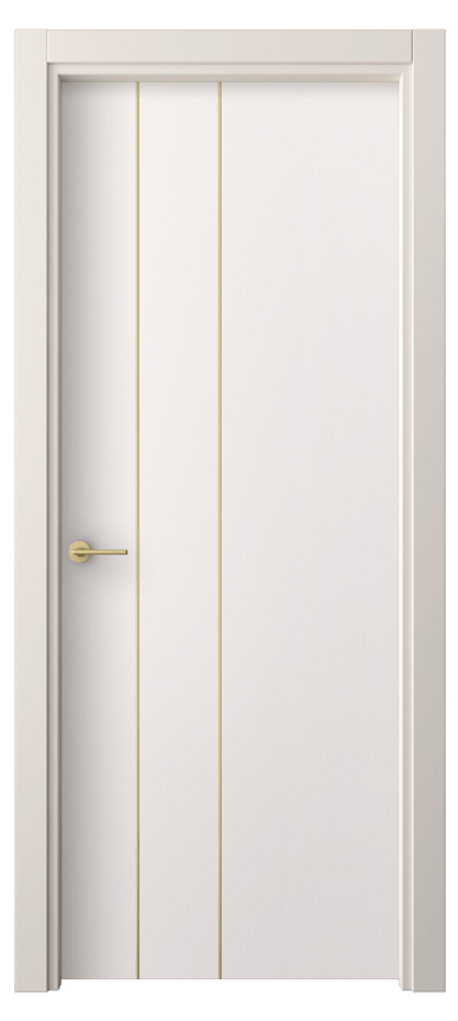 Межкомнатная дверь Freedom 4203 ПЭТ кремово-серый  Цена 24719 ₽ | Volhovec