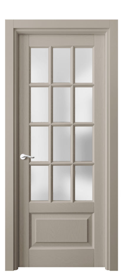 Межкомнатная дверь Лигнум 0728 Дуб бисквитный Сатинированное стекло Цена 157399 ₽ | Volhovec