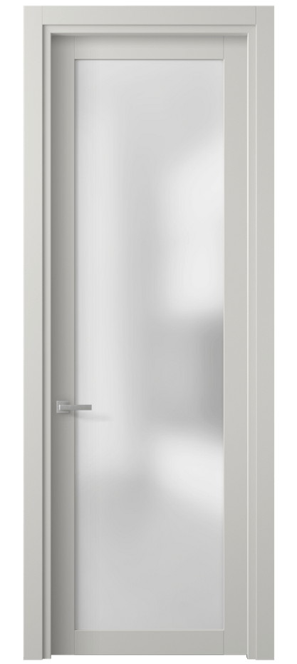 Дверь межкомнатная Planum 2102 Матовый серый Сатинированное стекло Гладкий наличник МСР Цена 2110 AZE Наличники уже входят в базовый комплект. Фабрика дверей Волховец 8 (800) 551 43 19 Межкомнатная дверь Planum 2102 Матовый серый Сатинированное стекло Цена 2110 AZE | Volhovec