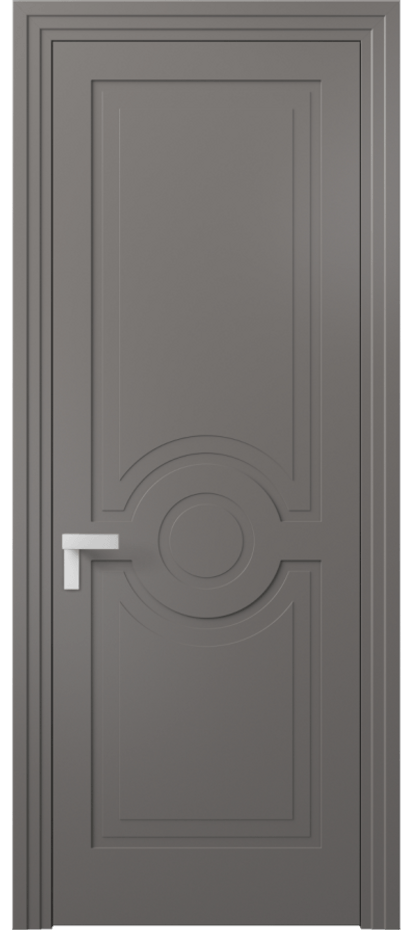 Межкомнатная дверь Rocca АКП 8361 Матовый классический серый  Цена 3600 AZE | Volhovec