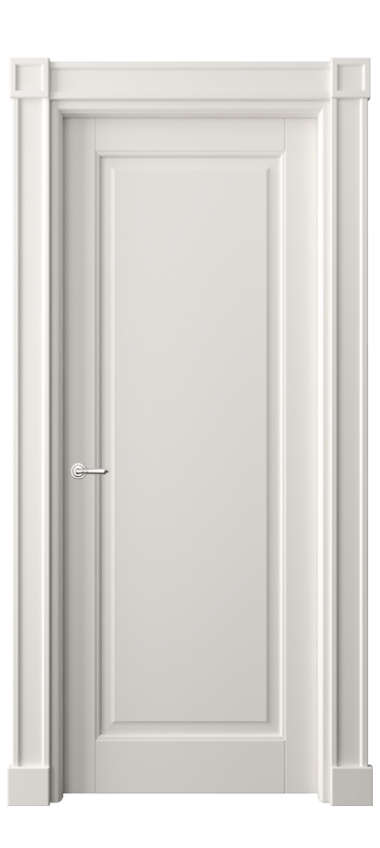 Межкомнатная дверь Тоскана Плано 6301 Матовый пудровый белый  Цена 135339 ₽ | Volhovec