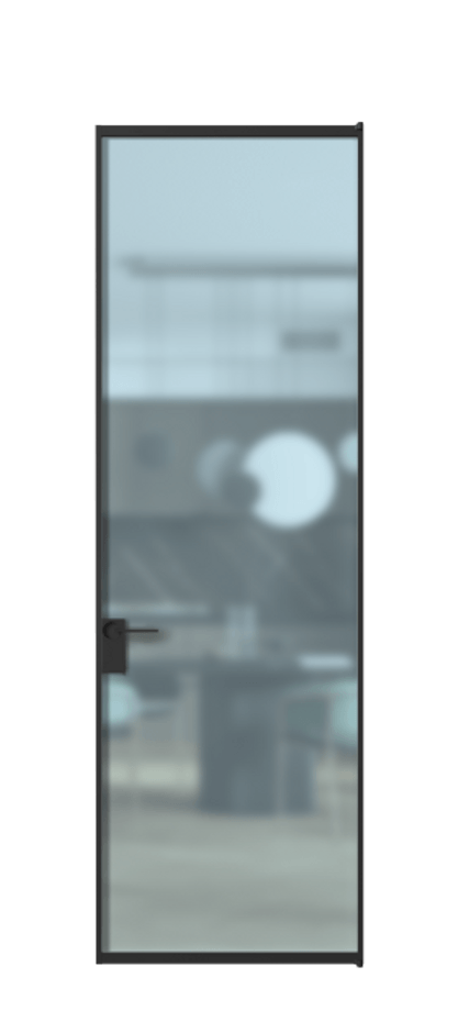 Алюминиевая дверь АЛПЛ040.01 Алюминий Черный Сатинированное голубое стекло, триплекс. Без короба чер Цена 115570 Стоимость комплекта двери включает:
1. Полотно (600/650/700/750/800/850/900/950*2000-2400 мм).
2. Короб
3. Комплект фурнитуры (2 торцевые петли и магнитный замок с ответной планкой). Фабрика дверей Волховец 8 (800) 551 43 19 Алюминиевая дверь АЛПЛ040.01 Алюминий Черный Сатинированное голубое стекло, триплекс Цена 115570 | Volhovec