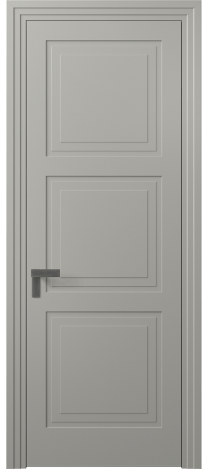 Межкомнатная дверь Rocca АКП 8331 Матовый нейтральный серый  Цена 68319 ₽ | Volhovec