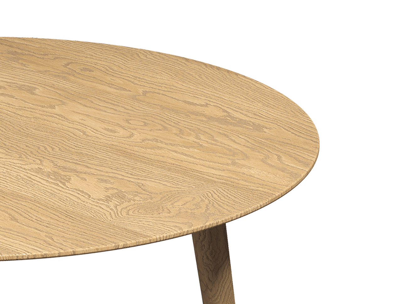 Стол Primo обеденный круглый Дуб пшеничный матовый