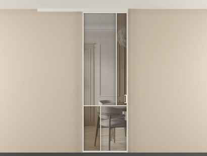 Алюминевая перегородка vdp1_1 БЕЛ. Цвет Алюминий Белый. Материал Алюминий. Коллекция Перегородка Mosaic вдоль стены на потолок одностворчатая. Фото. Алюминевая перегородка vdp1_1 БЕЛ. Цвет Алюминий Белый. Материал Алюминий. Коллекция Перегородка Mosaic вдоль стены на потолок одностворчатая. Картинка.