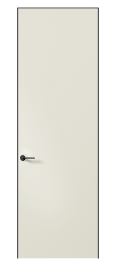 Дверь межкомнатная АКУ 0010 ММБ Матовый молочно-белый. Цвет Матовый молочно-белый. Материал Гладкая эмаль. Коллекция Планум Про. Картинка.
