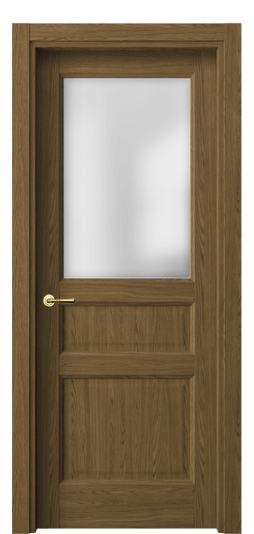Дверь межкомнатная 1432 ТФД САТ. Цвет Торфяной дуб. Материал Ламинатин. Коллекция Galant. Картинка.