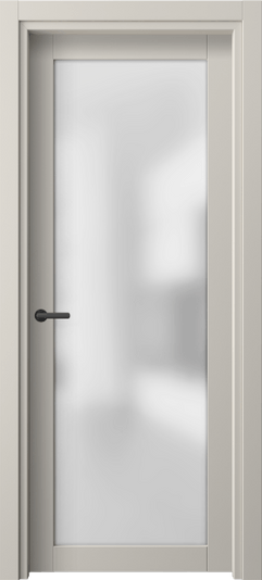 Дверь межкомнатная 2102 ПЭСС САТ. Цвет ПЭТ светло-серый. Материал ПЭТ. Коллекция Neo. Картинка.