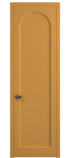 Дверь межкомнатная 6803 Пастельно-жёлтый RAL 1034. Цвет RAL Пастельно-жёлтый RAL 1034. Материал Гладкая эмаль. Коллекция Палаццо. Картинка.