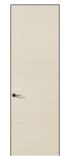 Дверь межкомнатная 0010 АКП МОЯ. Цвет Молочный ясень. Материал Ciplex ламинатин. Коллекция Planum Pro. Картинка.