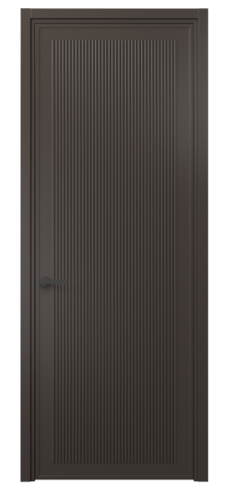 Дверь межкомнатная 8622 МАН . Цвет Матовый антрацит. Материал Гладкая эмаль. Коллекция Dune. Картинка.