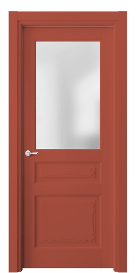 Дверь межкомнатная 6324 NCS S 3040-Y80R. Цвет NCS NCS S 3040-Y80R. Материал Массив бука эмаль. Коллекция Toscana Elegante. Картинка.