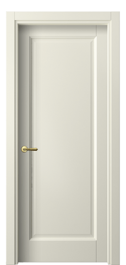 Дверь межкомнатная 1401 ММБ. Цвет Матовый молочно-белый. Материал Гладкая эмаль. Коллекция Галант. Картинка.