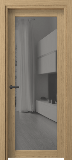 Дверь межкомнатная 2102 ЖМД ЗЕР СЕР. Цвет Жемчужный дуб. Материал Ламинатин. Коллекция Нео. Картинка.