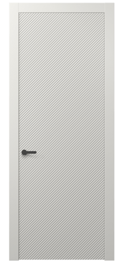 Дверь межкомнатная 8628 МСР . Цвет Матовый серый. Материал Гладкая эмаль. Коллекция Дюна. Картинка.