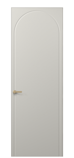 Дверь межкомнатная АКП 8647 МТСР. Цвет Матовый тёплый серый. Материал Гладкая эмаль. Коллекция Alba. Картинка.