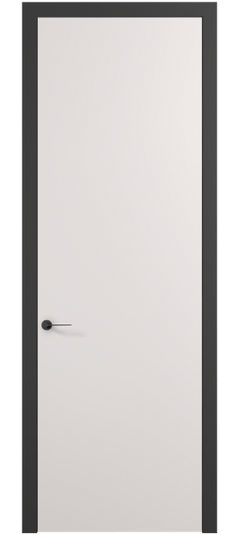 Дверь межкомнатная 0010 ПЭКС . Цвет ПЭТ кремово-серый. Материал ПЭТ. Коллекция Планум Про. Картинка.