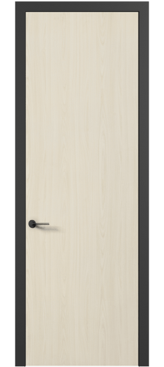 Дверь межкомнатная 0010 АКП МОЯ. Цвет Молочный ясень. Материал Сиплекс ламинатин. Коллекция Планум Про. Картинка.