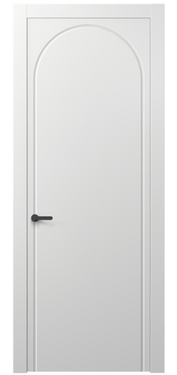 Дверь межкомнатная АКП 8647 МБЛ. Цвет Матовый белоснежный. Материал Гладкая эмаль. Коллекция Alba. Картинка.