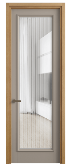 Дверь межкомнатная 6702 МБСК DUNE. Цвет Матовый бисквитный. Материал Гладкая эмаль. Коллекция Шарм. Картинка.