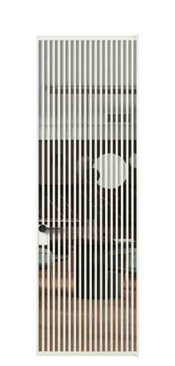 Межкомнатная дверь АЛПЛ040.07 Crystalvision АБЛ. Цвет Алюминий белоснежный. Материал Алюминий в эмали. Коллекция Formato. Фото. Дверь межкомнатная АЛПЛ040.07 Crystalvision АБЛ. Цвет Алюминий белоснежный. Материал Алюминий в эмали. Коллекция Formato. Картинка.