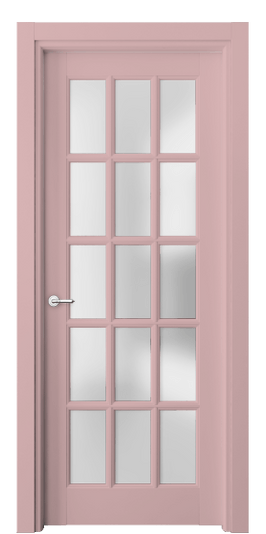 Дверь межкомнатная 6311 NCS S 1515-R10B. Цвет NCS NCS S 1515-R10B. Материал Гладкая эмаль. Коллекция Тоскана Грильято. Картинка.