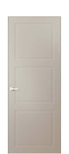 Дверь межкомнатная 8003 МСБЖ. Цвет Матовый светло-бежевый. Материал Гладкая эмаль. Коллекция Нео Классик. Картинка.