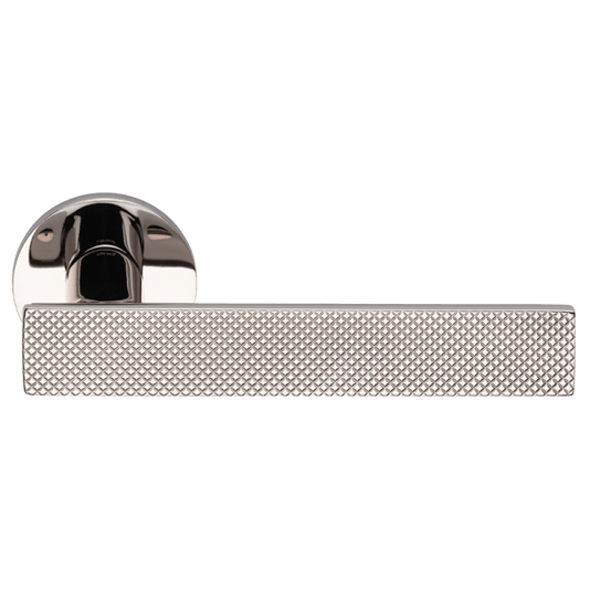 Ручки для дверей Ручка дверная Аник Бриллиант. Цвет Полированный никель. Коллекция Аник Бриллиант. Картинка.